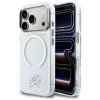 Etui Karl Lagerfeld IML KL Script Logo   MagSafe do iPhone 17 Pro Max przezroczysty